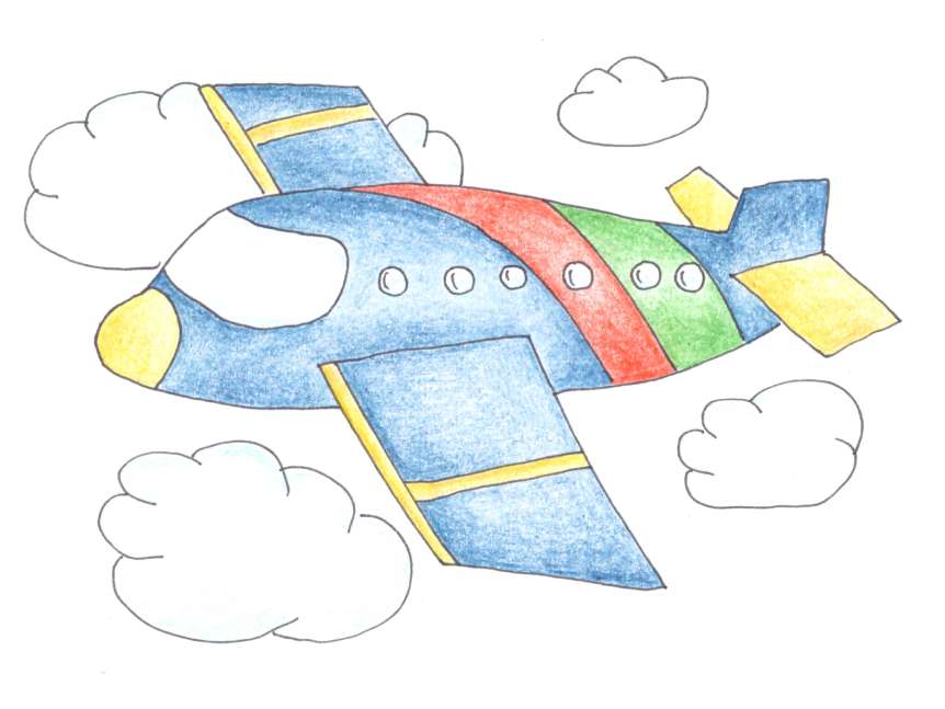 ilustrace letadlo