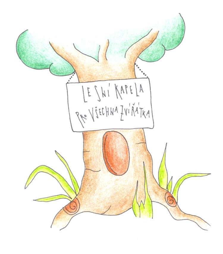ilustrace strom s cedulí